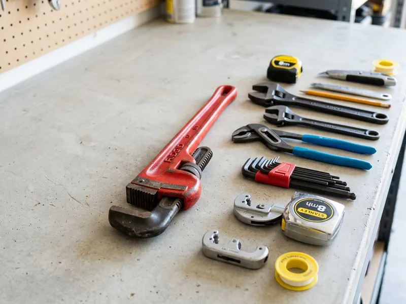 Professional plumbers in Fort Laramie, WY equipped with top-tier tools for residential and commercial plumbing services.